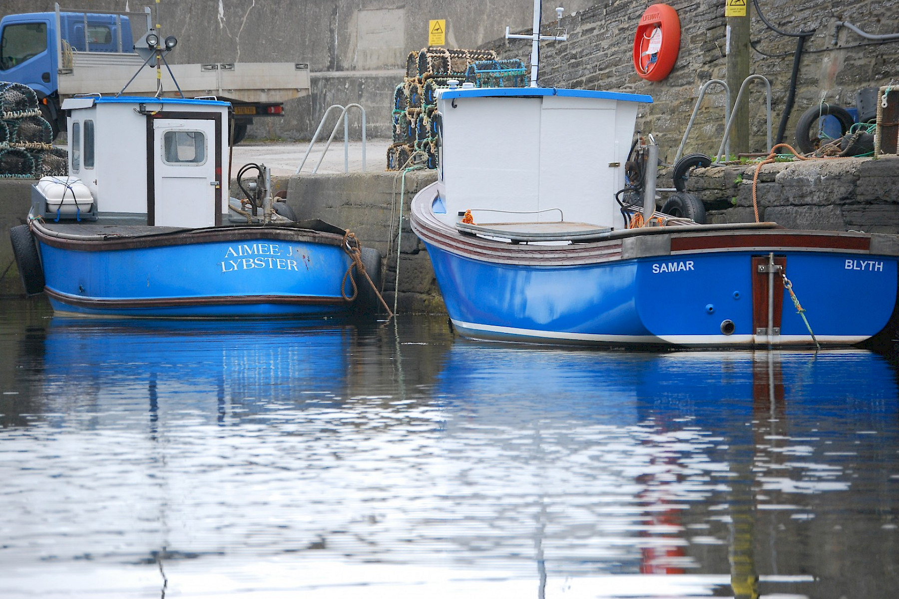 Lybster Harbour - Lisa Weller