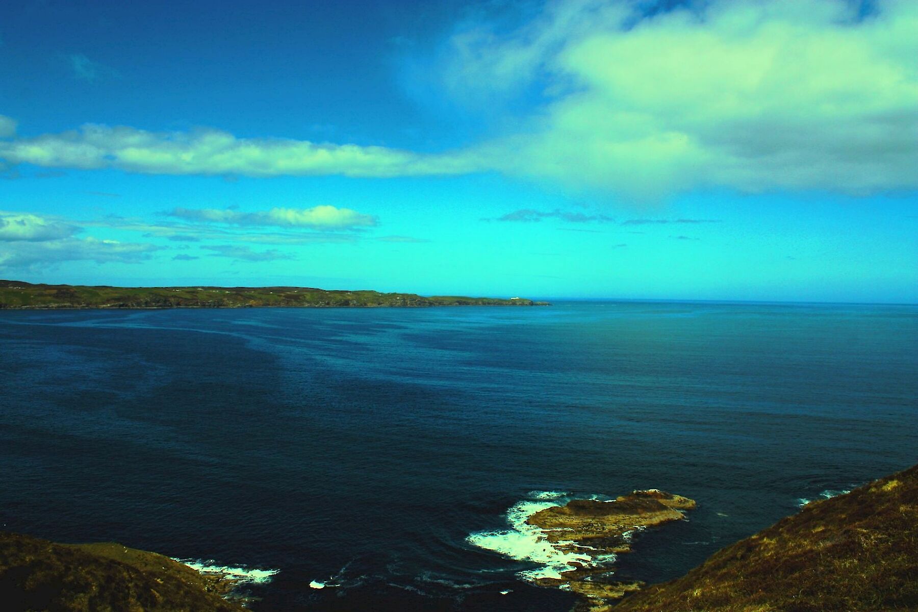Looking across to Strathy Point from the headland near Baligill lime kilns