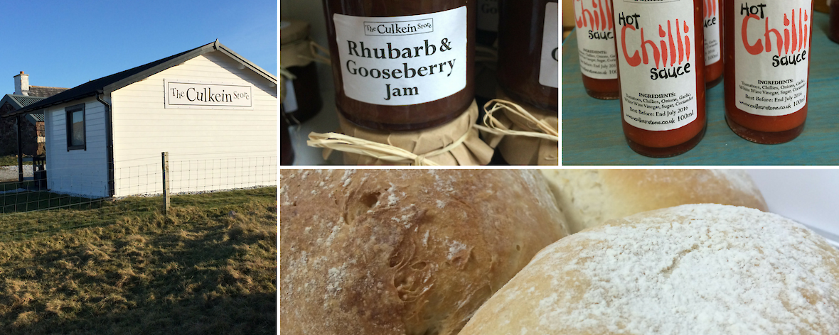 Amanda and Steve Webb's 'The Culkein Store' & Jammery where they are transforming their croft produce into delicious edible mementos.