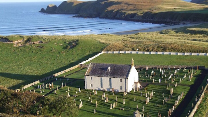 Strathnaver Museum from above