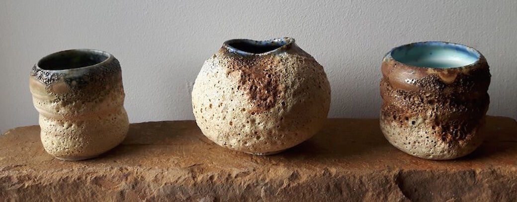 Northshore Pottery Volcanic Glaze Bowl