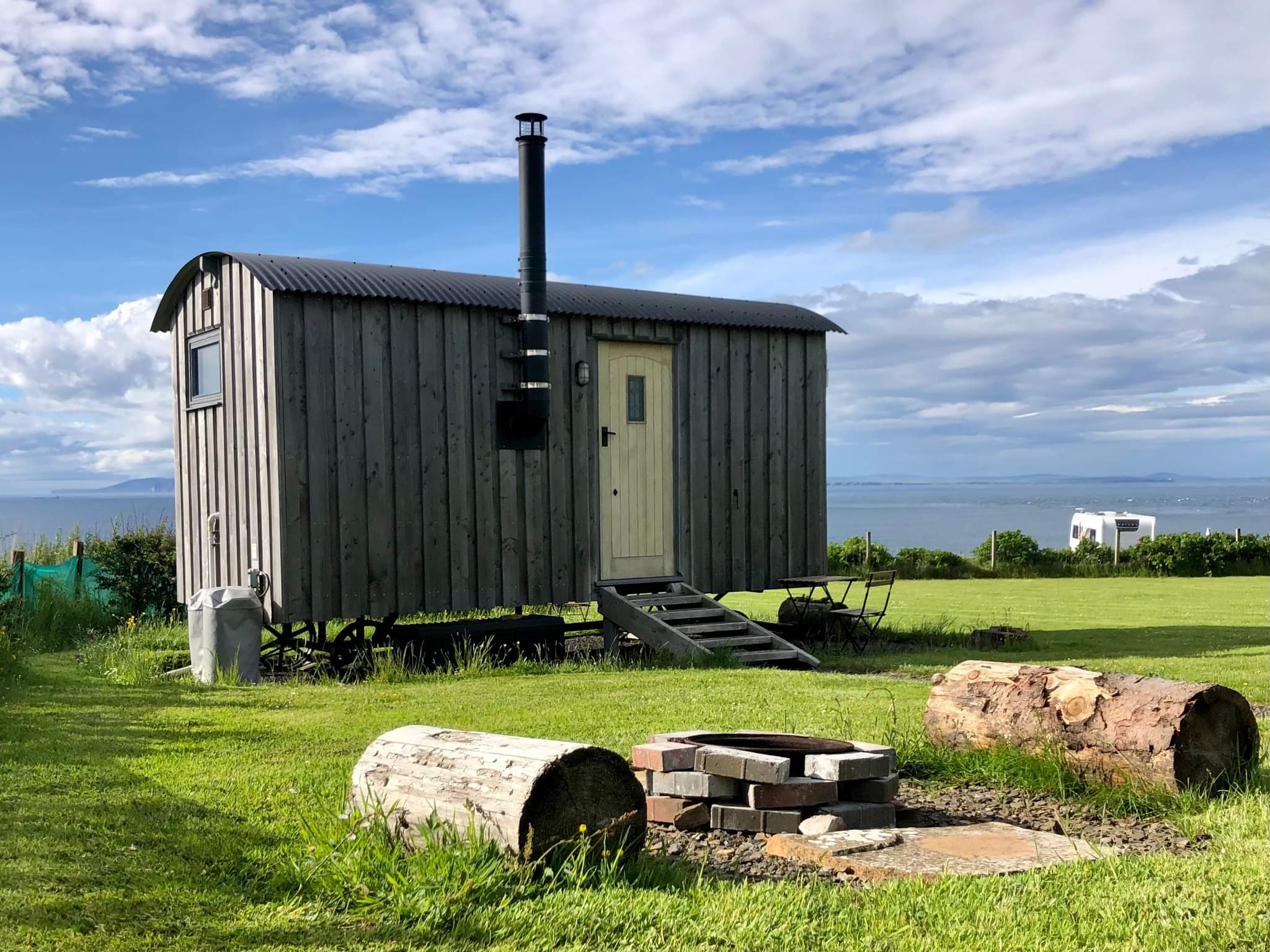 The Shepherd's hut at The Crofter's Snug, North Highlands