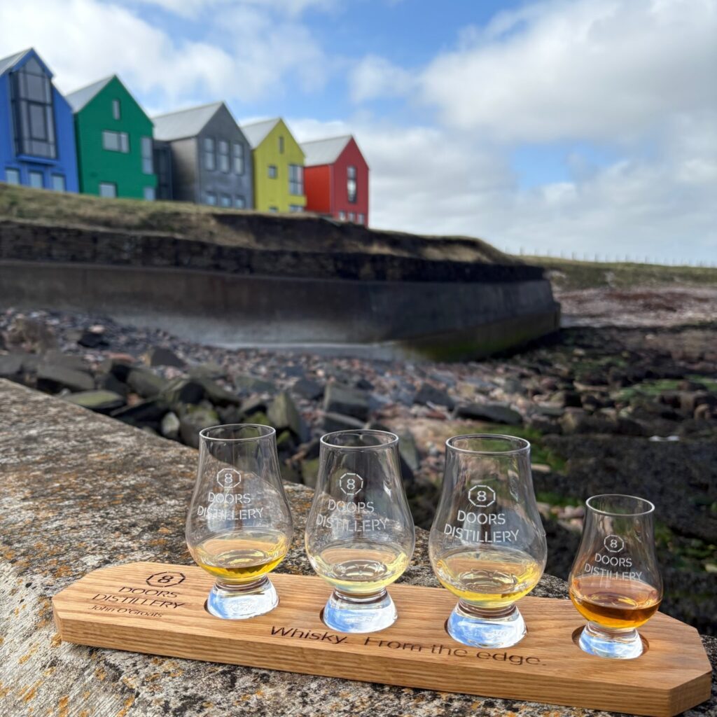 8 Doors Distillery tasting tour, experience and gifts in John O'Groats, Caithness