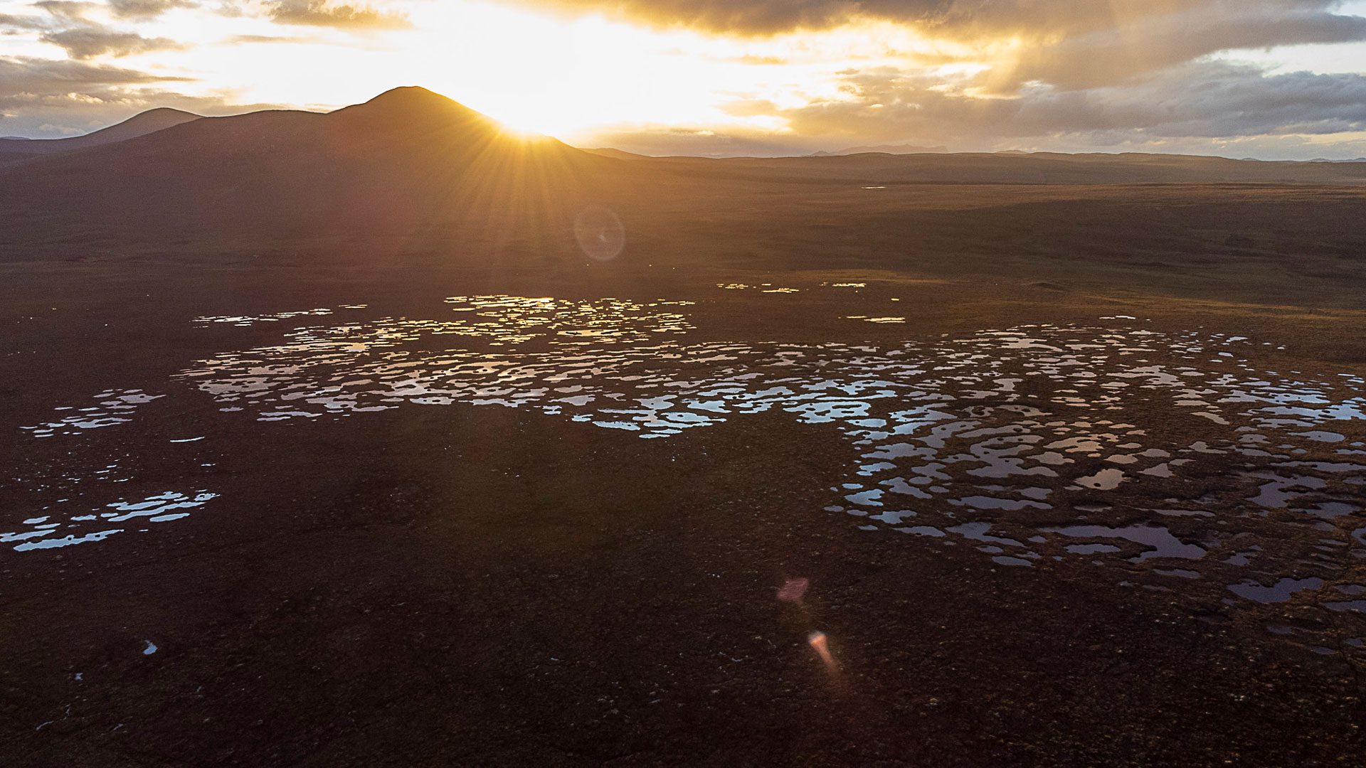 Ben Grams, Pools of Bogs, UNESCO World Heritage Site, Flow Country, Sutherland, Caithness, North Highlands, Venture North, Scotland