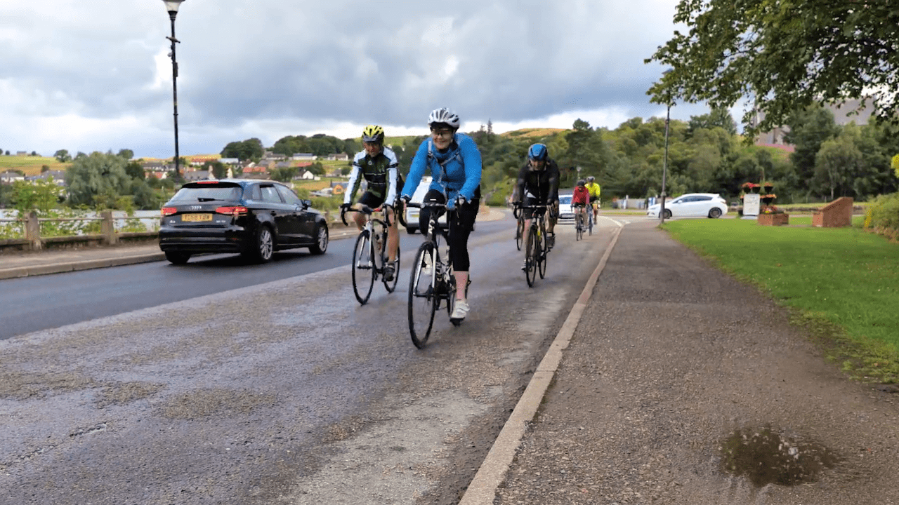 Cycling in Lairg, Central Sutherland. Walking and cycling in North Highlands