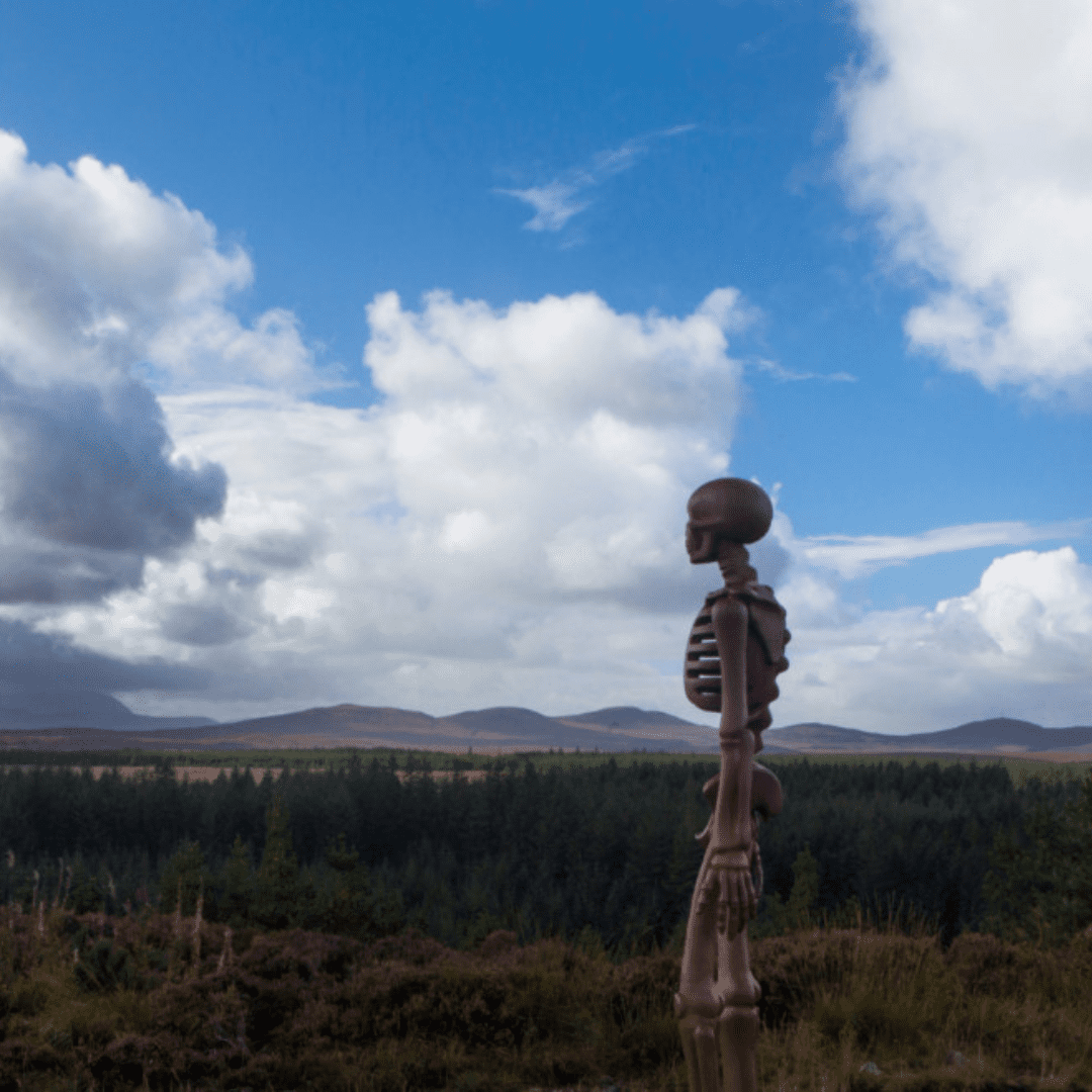 The Unknown stands at Borgie, Sutherland, North Highlands. Things to see and do North Highlands. Landmarks.