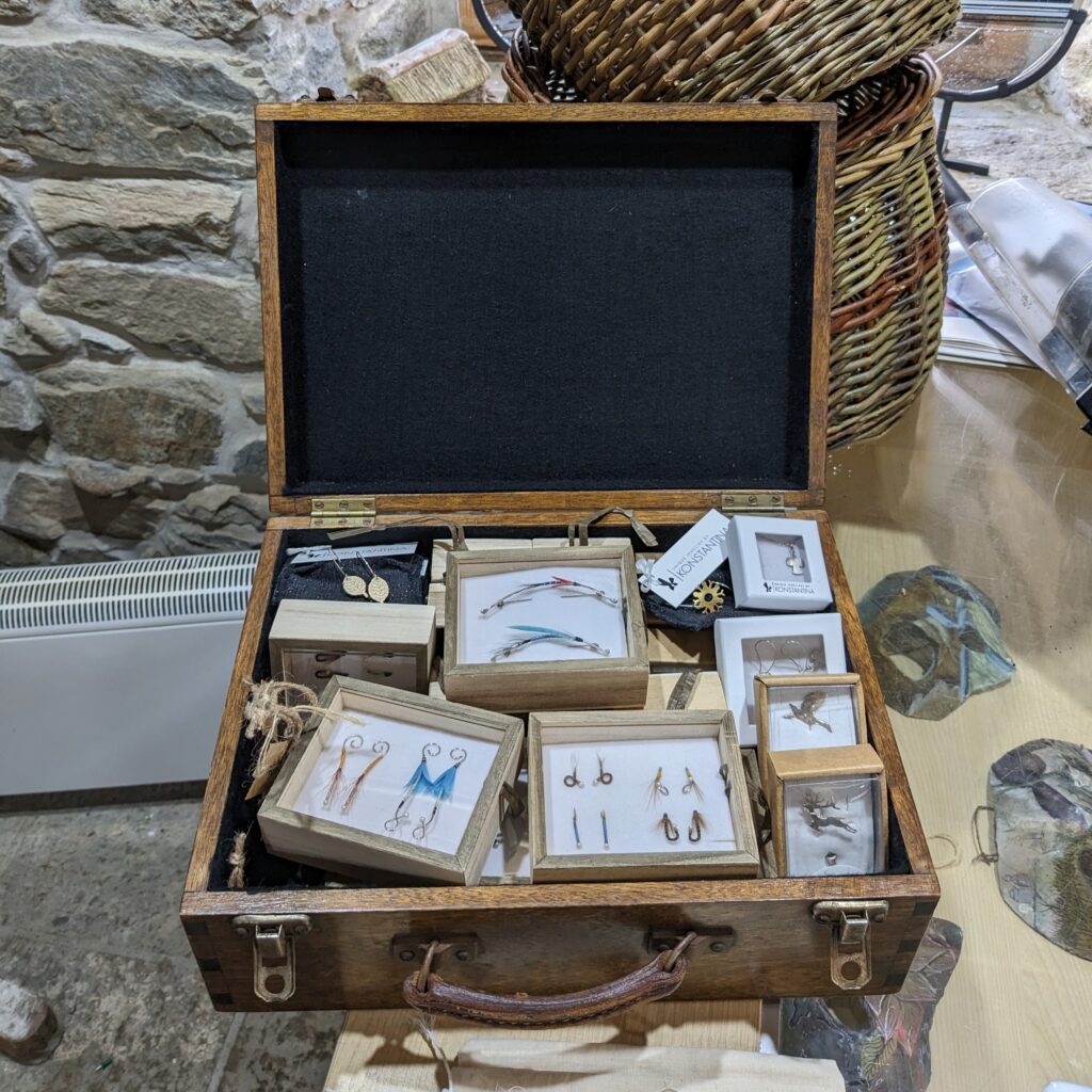 Jewellery making workshop in Skerray, North Highlands