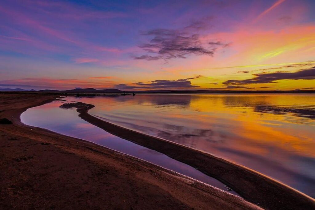 Romantic Sunset on Dunnet Beach, Caithness, North Highlands, NC500