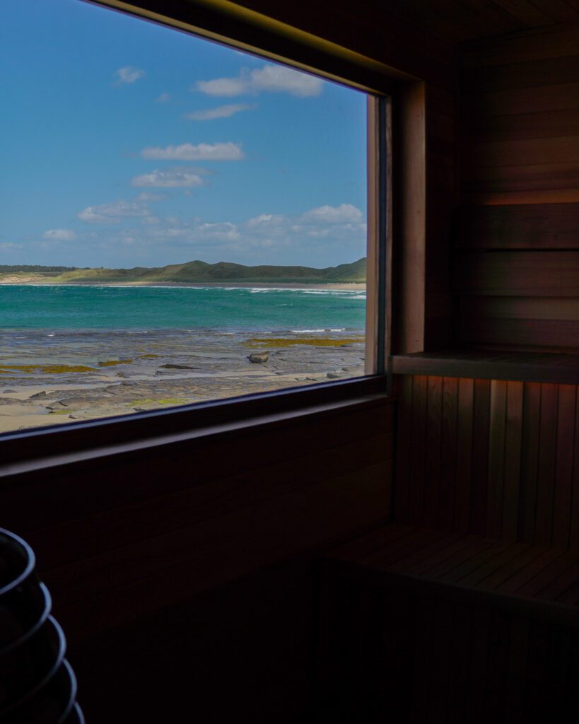 Warm your soul and soak in the sea views with Clach Mara Sauna