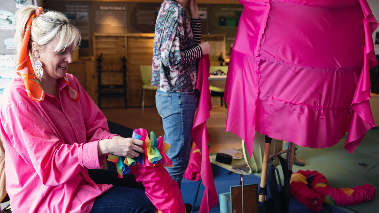 Artist workshop at Lyth, North Highlands