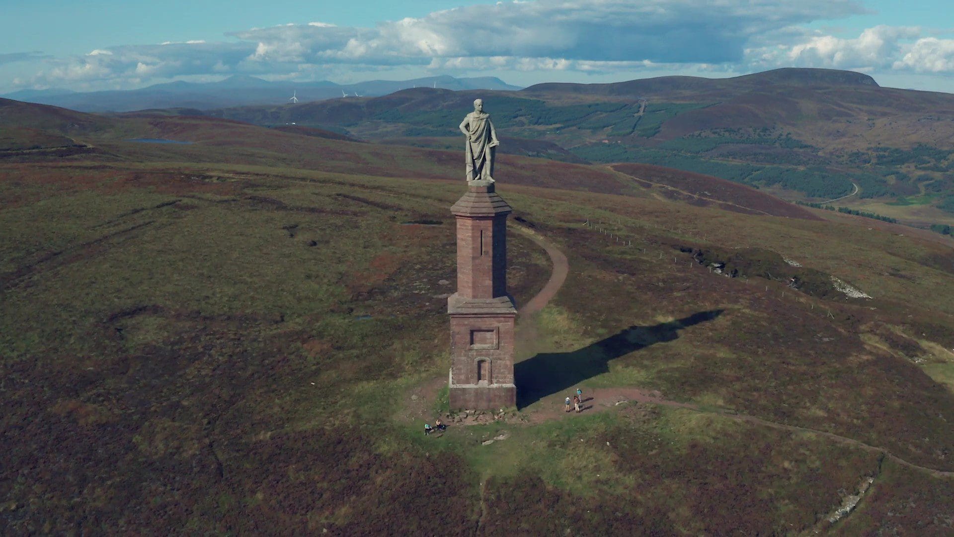 Ben Bragghie Duke of Sutherland Statue, Highland Clearance Site