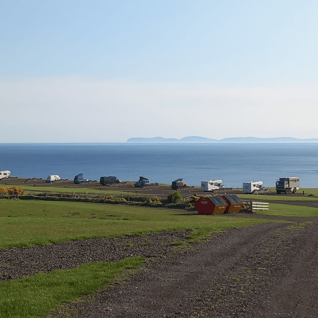 Melvich Caravan Park Sea Views, North Sutherland NC500 Campsite, places to stay in the North Highlands