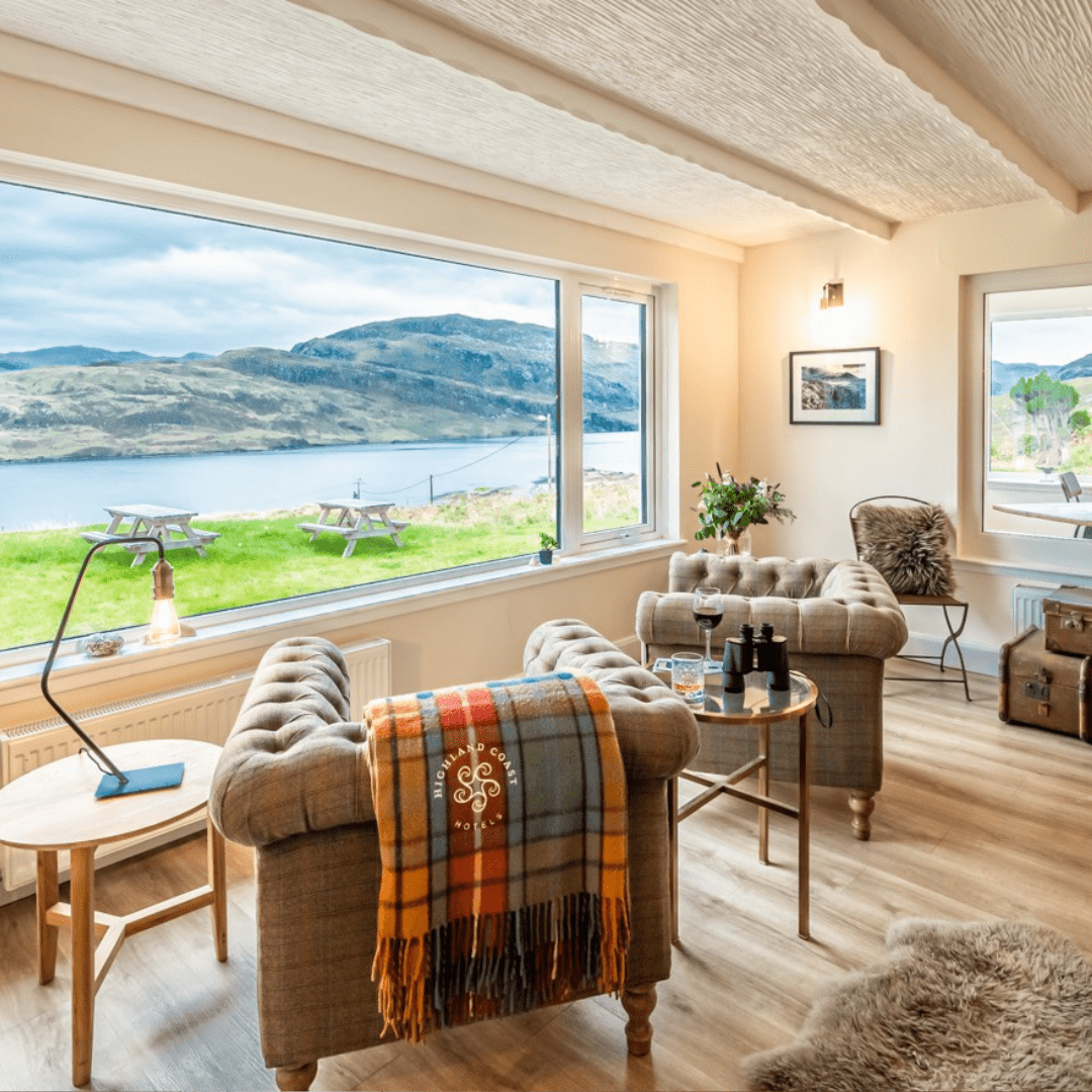 Newton Lodge, Unapool, West Sutherland, North Highland Accommodation