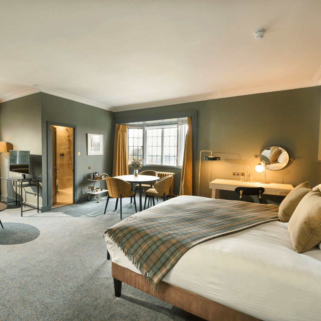 A double room at the Royal Marine in Brora, North Coast 500, East coast of Sutherland, North Highlands