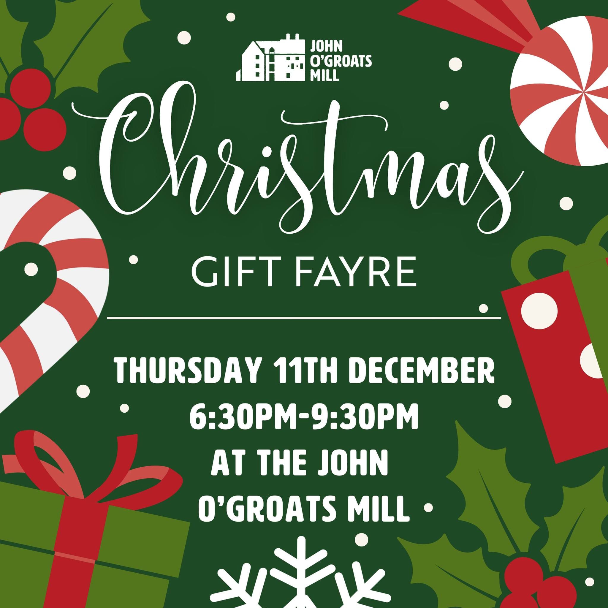 JOG Mill Christmas fayre