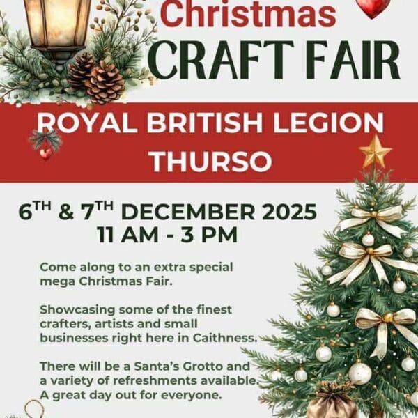 Thurso food and craft fair at the legion