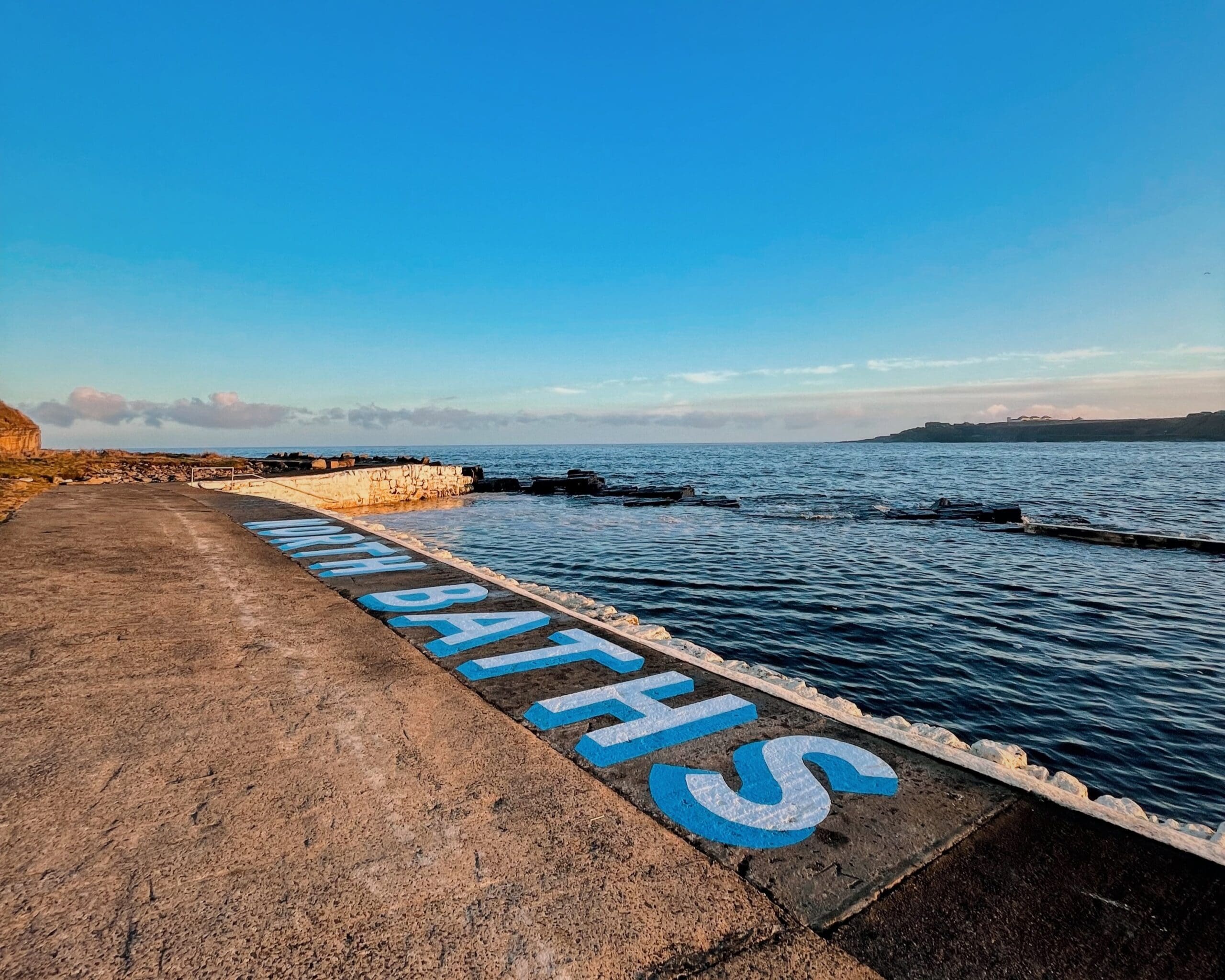 Wick Baths outdoor swimming spot in the North Highlands