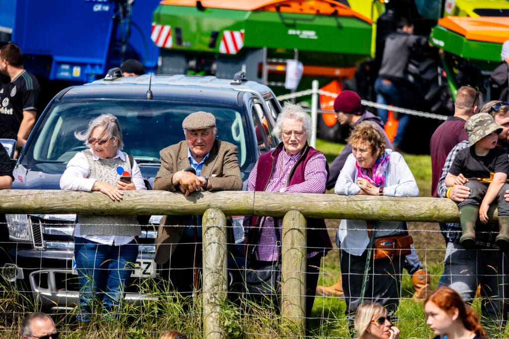People of all ages at Caithness Agricultural Show summer event in Caithness North Highlands