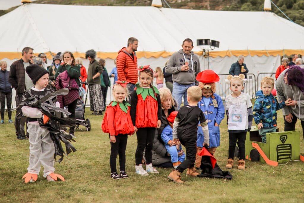 Family Friendly Fancy dress at Rogart Gala