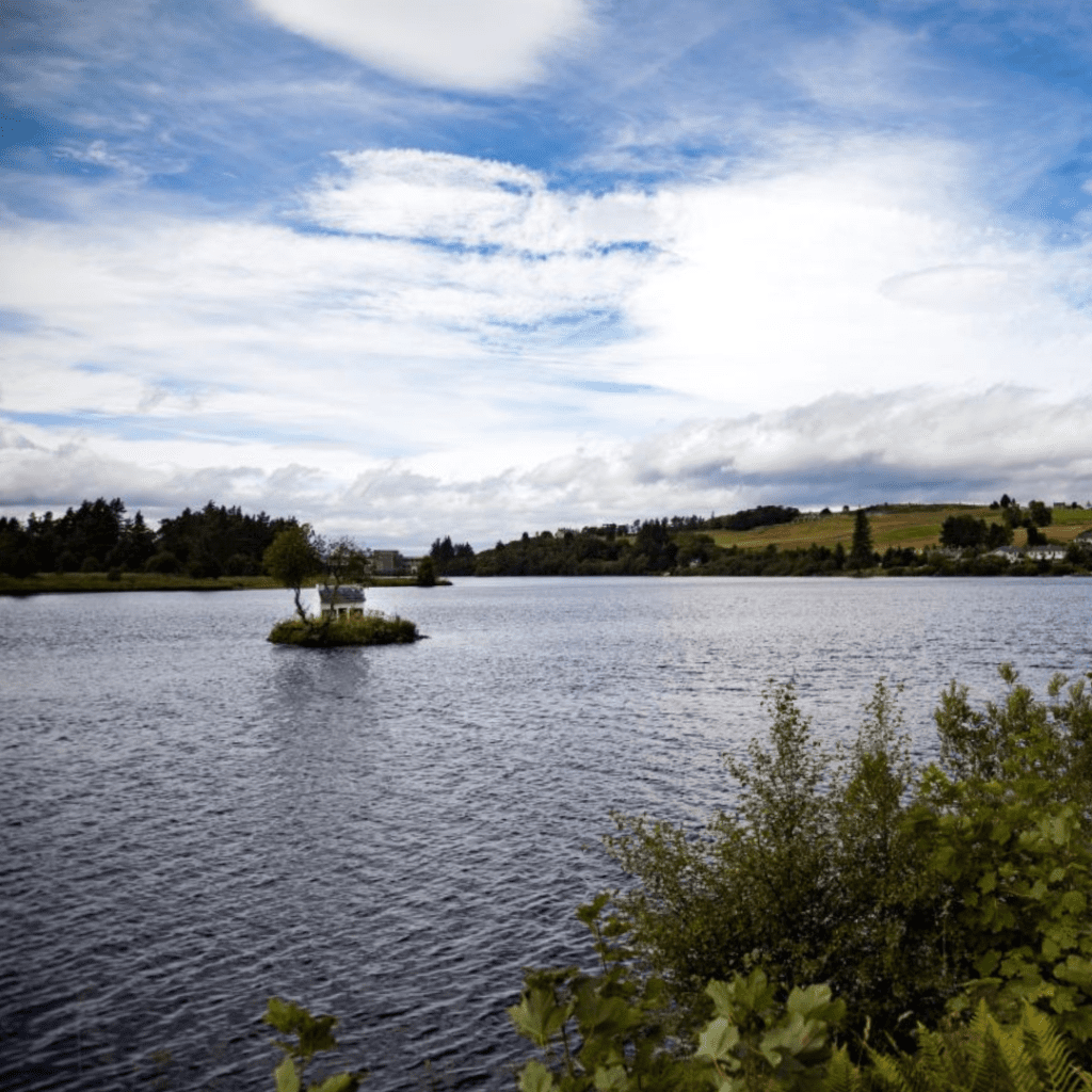 The Broons Hoose on Loch Shin at Lairg, Central Sutherland, North Highlands