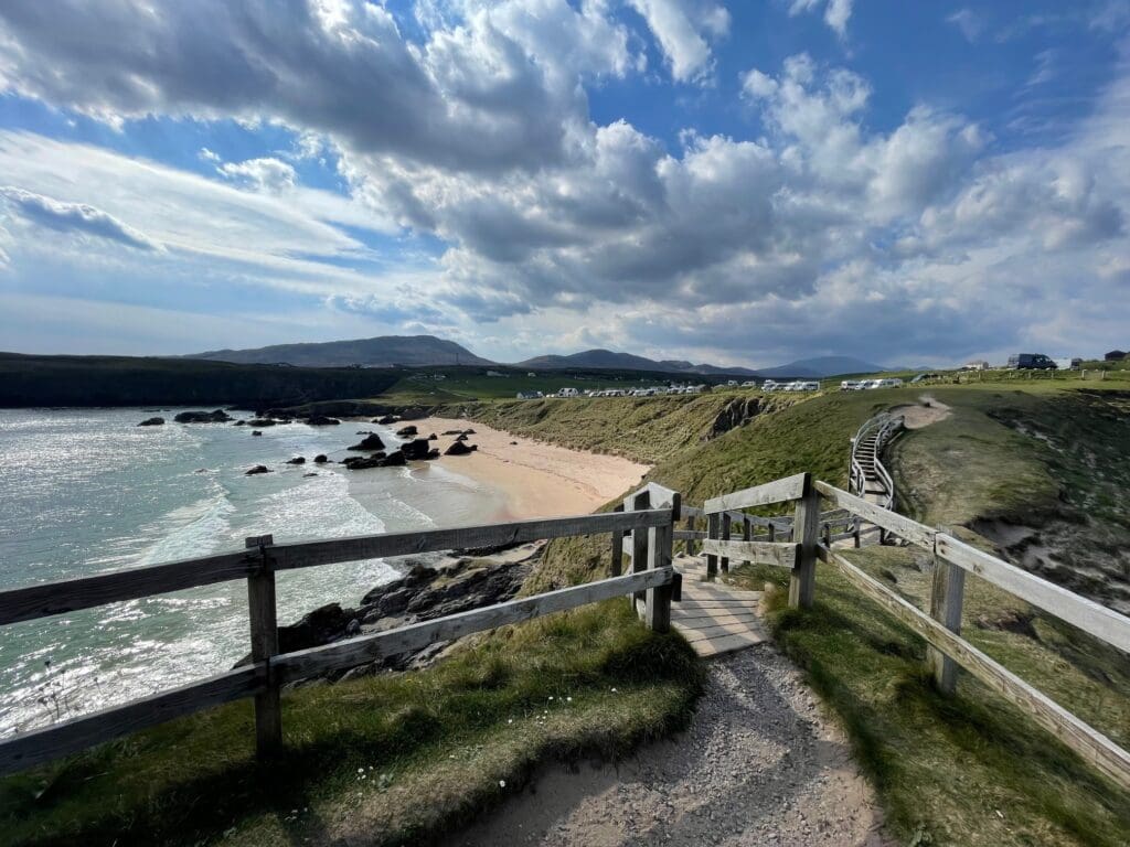 Durness Beach, a key stop on the NC500 when visiting the North Highlands