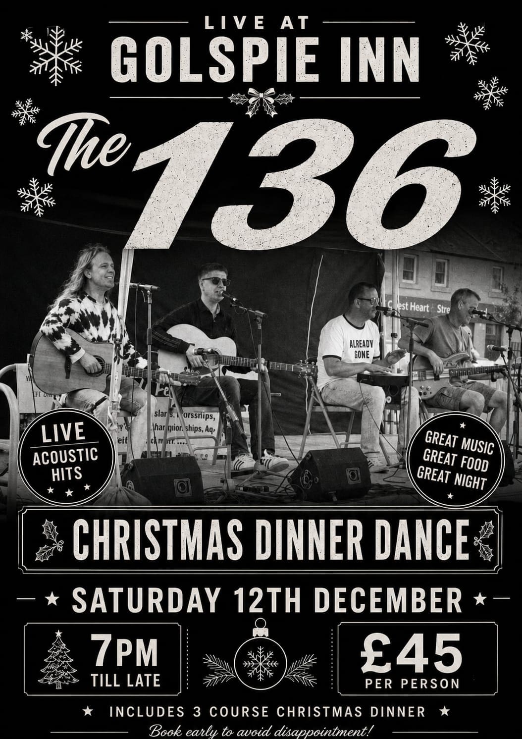 The 135 Christmas dance and dinner